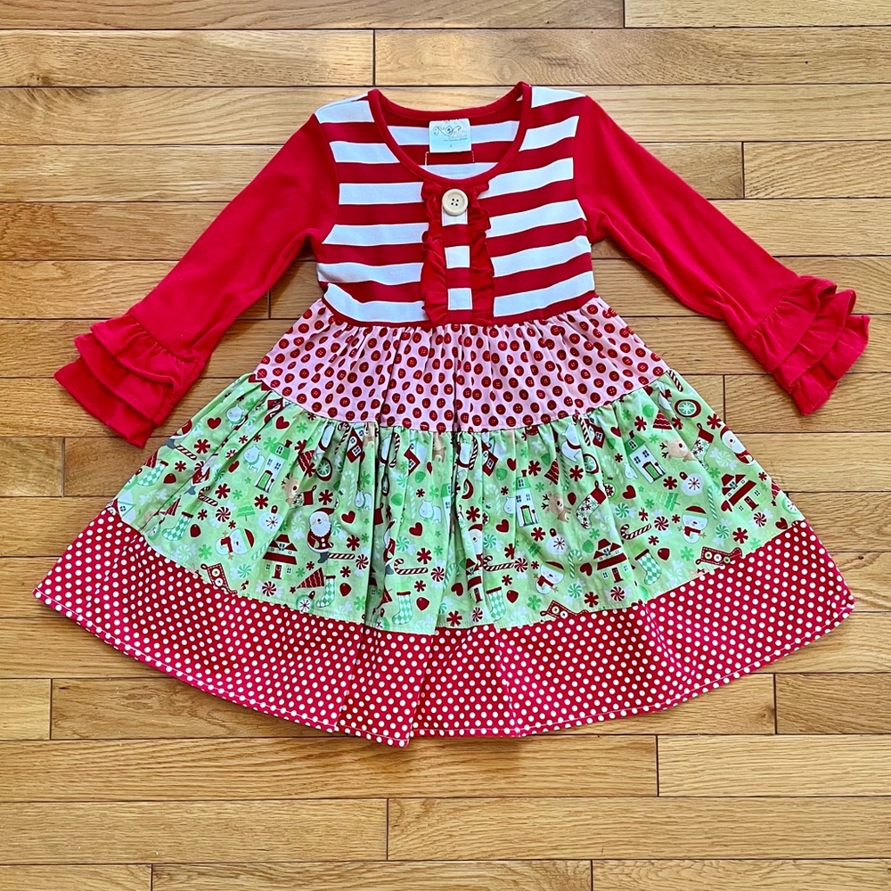 ❤️Beautiful Momi Boutique Christmas dress!